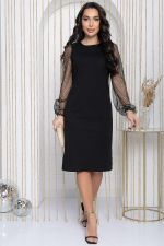 Платье Мерцающий вечер (черное) П12022 LT Collection