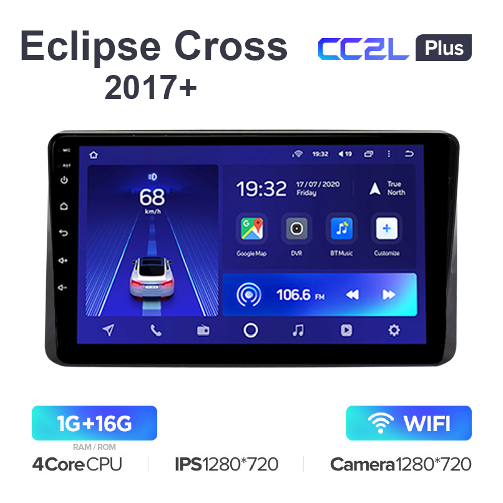 Teyes CC2L Plus 10,2"для Mitsubishi Eclipse Cross 2017+