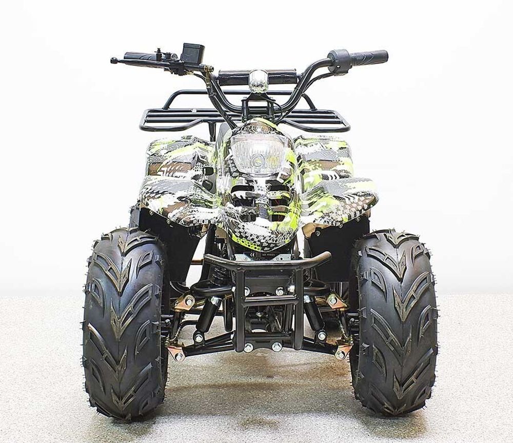 Квадроцикл детский GreenCamel Гоби K51 (36V 800W R7 Цепь) быстросъем, ножной тормоз электр.