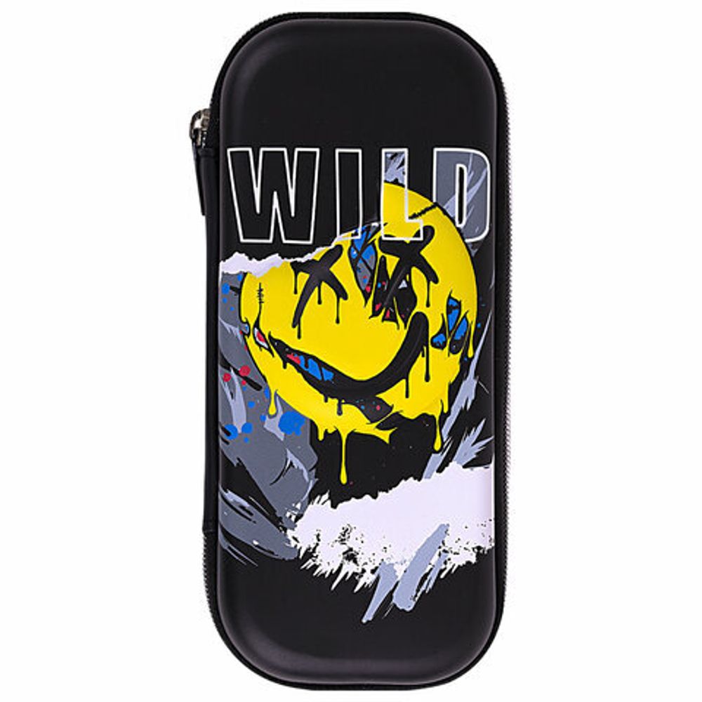 Пенал BRAUBERG, 1 отделение, 1 откидная планка, EVA, 22х5см, Wild face, 272337