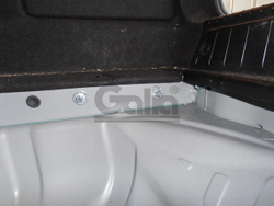 Оцинкованный фаркоп на Mercedes A-Class w169 2004-2012, Mercedes B-Class w245 2005-2011 (без электрики), Galia M113C