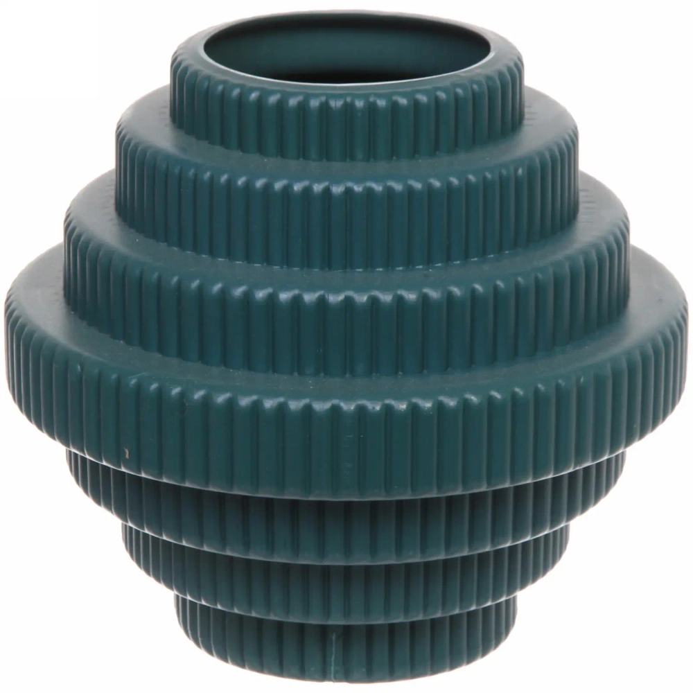 Ваза из пластика «Marlen-Портофино» 0,5л 15*8,3см цвет морская волна