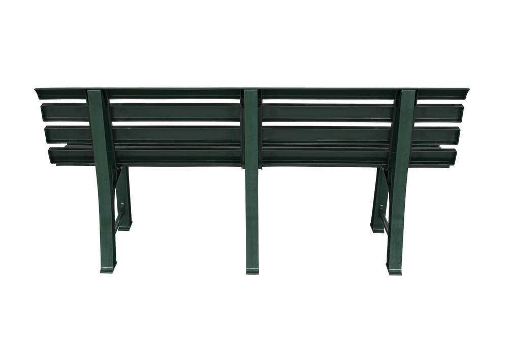 Скамья пластиковая  арт.СКП-МТ008 (темно-зеленая)