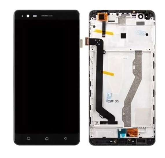 Дисплей для Lenovo K5 NOTE в сборе с тачскрином на рамке (Black)
