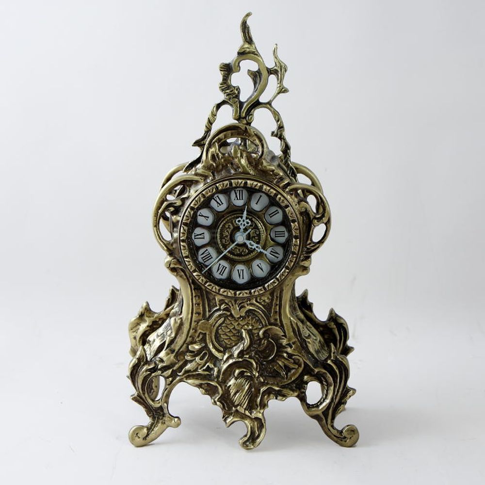 Bello De Bronze Часы Ласу каминные, антик
