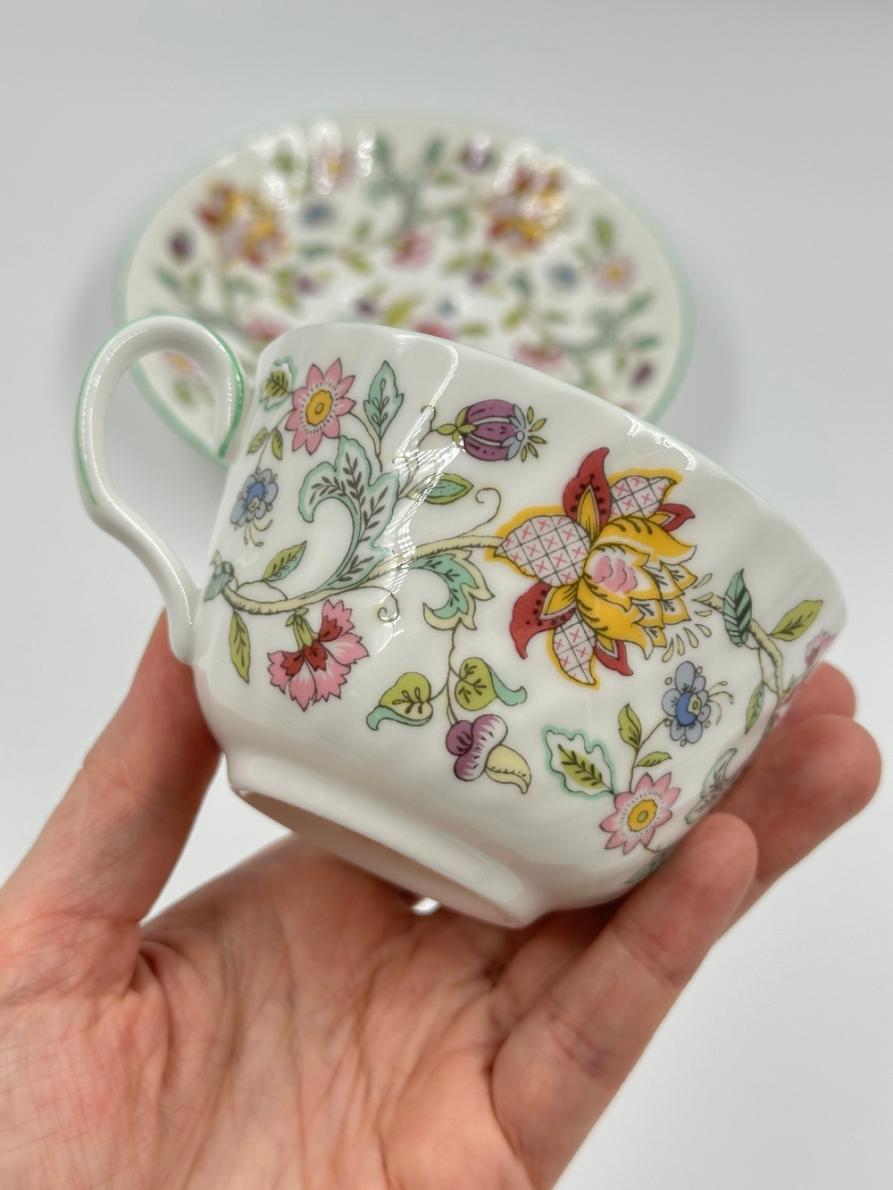 Чайная пара Minton, Haddon Hall