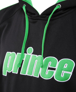 Кофта для мальчика теннисная Prince Jr Cotton Pullover Hoodie - black