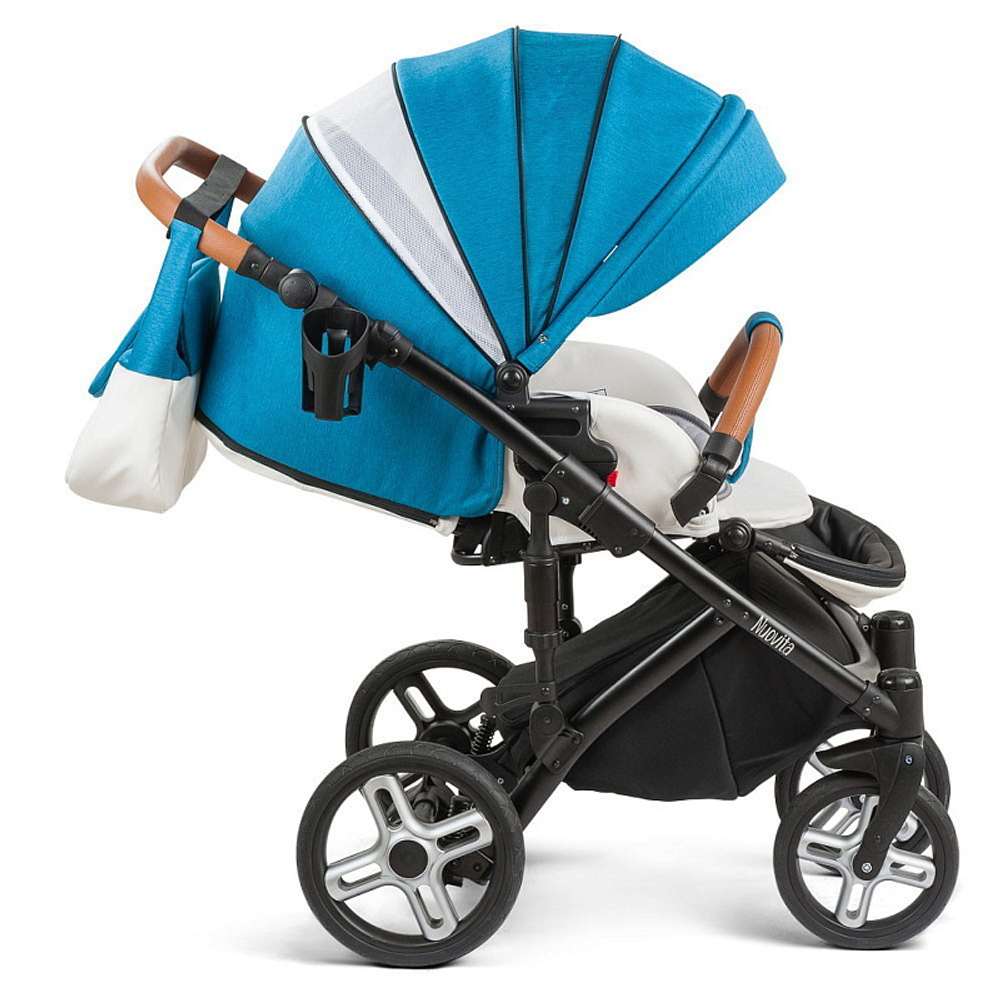 Детская коляска Nuovita Carro Sport 2 в 1 Marino bianco/Морской белый