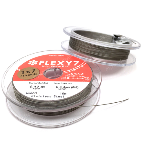 Ювелирный тросик Япония 0.30 мм, под темное серебро