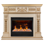 Каминокомплект Real Flame Corsica Lux 25,5/26 WT с очагом 3D Helios 26 SBG