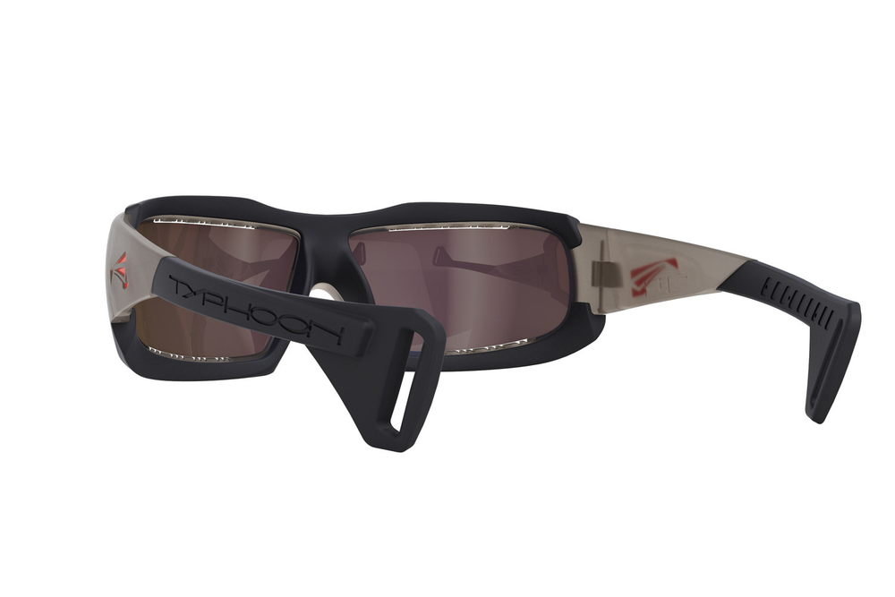Спортивные очки LiP Typhoon / Trans. Grey - Black / Zeiss / PA Polarized / Rose Gold