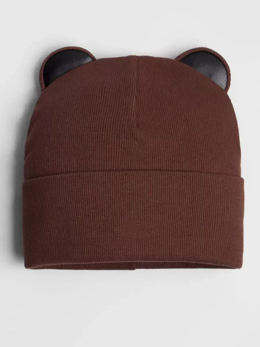 Шапка для мальчика осенняя с ушками