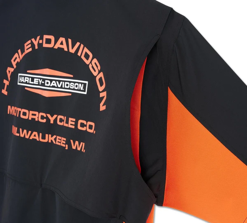 Рубашка Milwaukee Short Sleeve Shirt Harley-Davidson