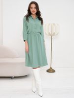 Платье 211062-4628 Пастельный зелёный №39 Priz (Акция)