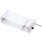 Сувенир с подсветкой «Волшебная ёлка» 19*60 см (батарейки 2 AA), Золото/Белый (свечение-теплый белый)