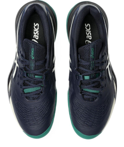 Мужские кроссовки теннисные Asics Gel-Resolution X - полночь/кремовый