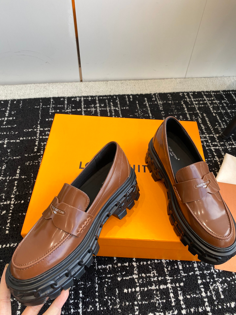 Louis Vuitton Record Loafers