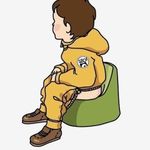 Комбинезон с клапаном и капюшоном "Travel story"