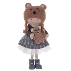 GAEM Игрушка набивная с подсветкой "Мальчик/Девочка", L13 W9 H37 см, 2в.