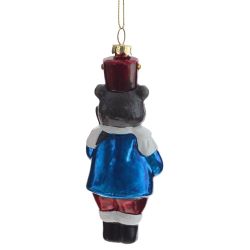 GAEM Украшение новогоднее "Медведь", L5,5 W5,5 H14 см