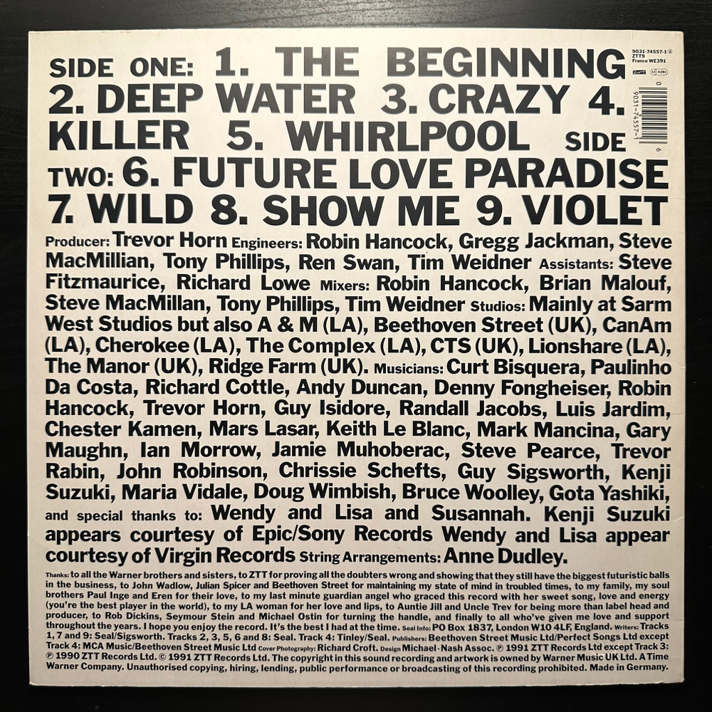 Seal - Seal (Германия 1991г.)