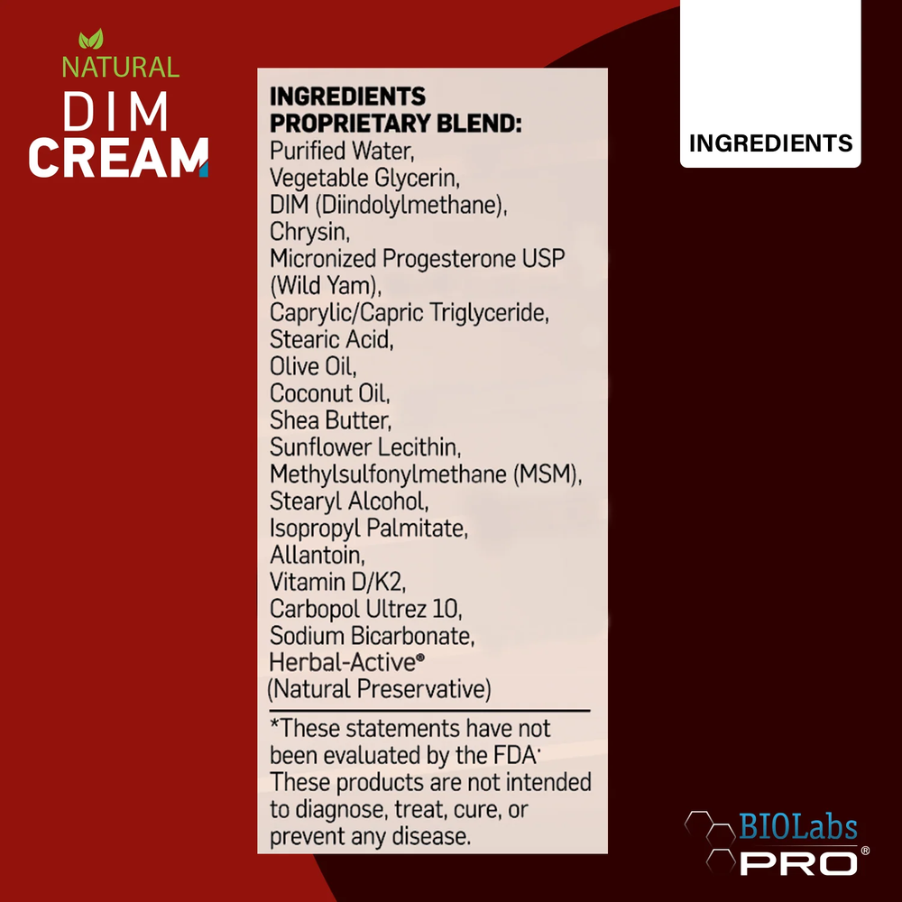Estro Blocker - DIM Cream 85г BIOLabs PRO