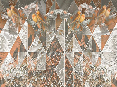 Дизайнерские обои Wall Street Geotropick