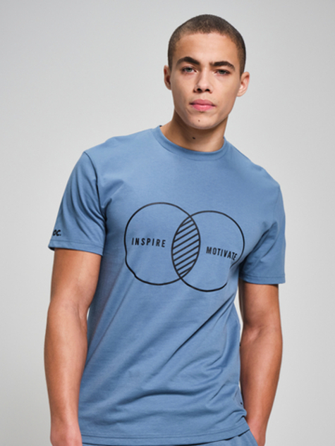 Футболка мужская ORIGINAL CREATOR INSPIRE T-SHIRT, Светло-синий