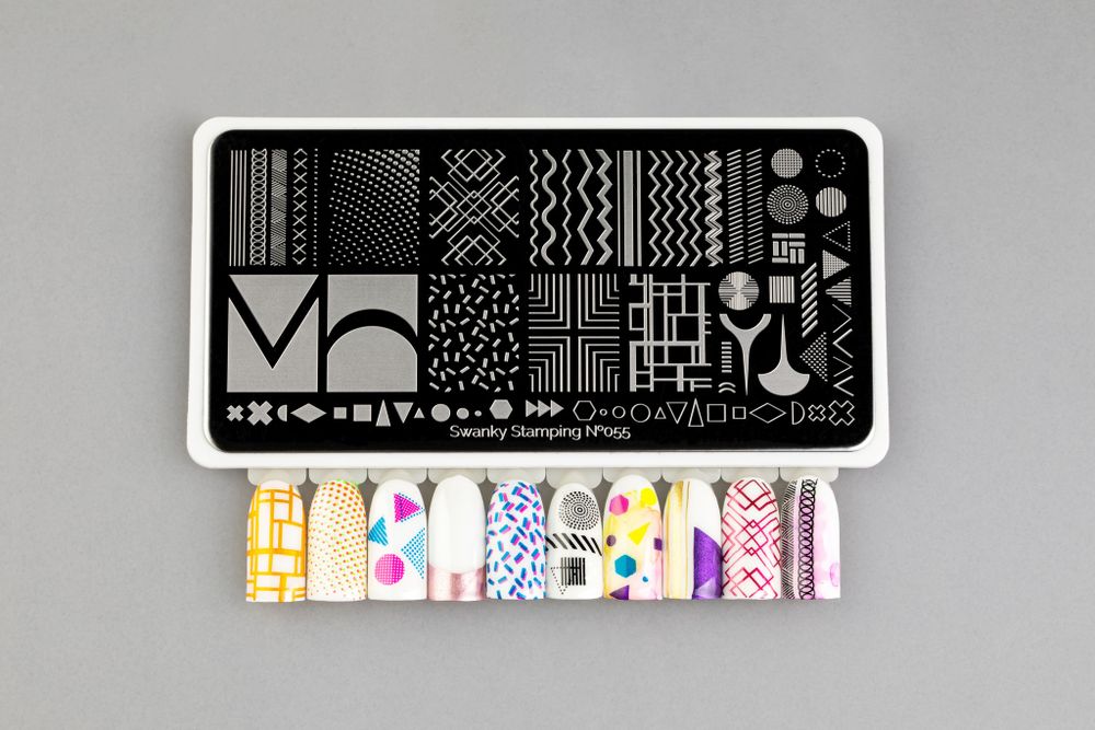 Swanky Stamping Пластина для стемпинга, 055