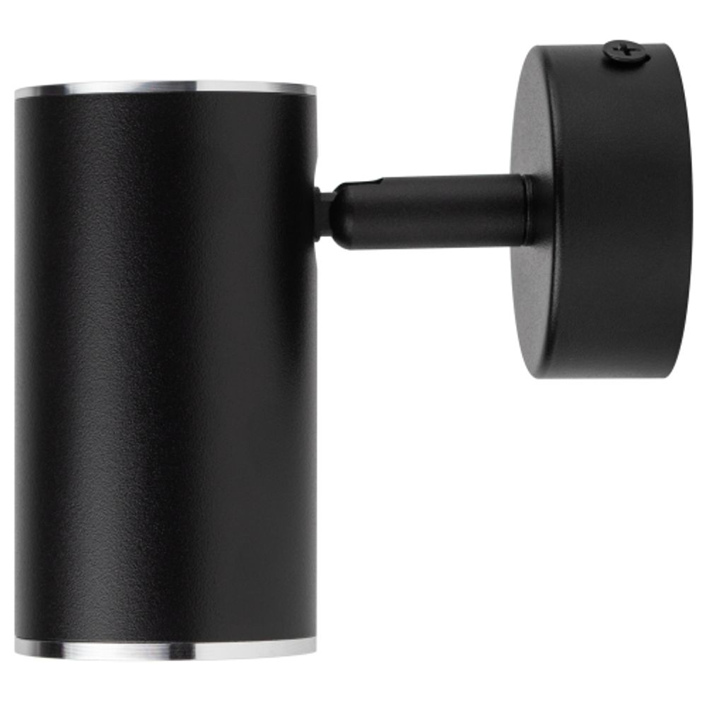 Светильник настенно-потолочный спот ЭРА OL35 BK под лампу MR16 GU10 черный/хром