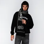 Шарф Dissident QG Reversible черный