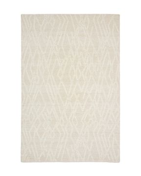 Бежевый шерстяной ковер Selira с эффектом вышивки 300 x 200 см