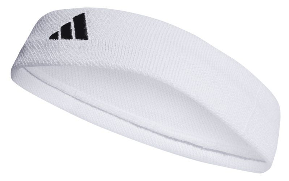Повязка на голову теннисная Adidas Tennis Headband - white/black