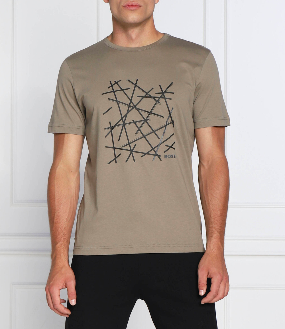 футболка tee 2 BOSS GREEN - оливковый(50477238)