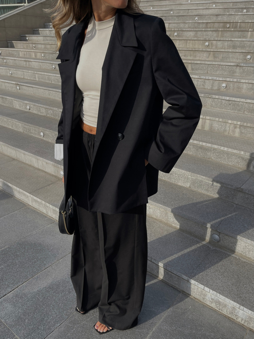 Жакет с разрезами