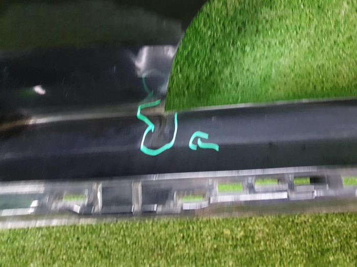 Юбка заднего бампера VW Touareg 2 NF (2014-2018) R-Line