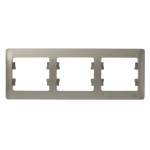 GLOSSA 3-постовая РАМКА, горизонтальная, ТИТАН