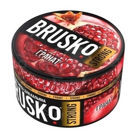 Бестабачная смесь для кальяна BRUSKO, 250 г, Гранат, Strong