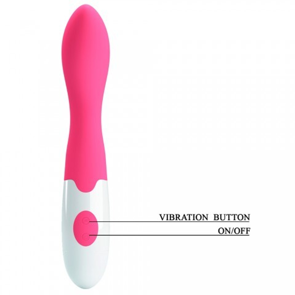 Вибратор Baile Pretty Love Bishop, 30 режимов вибрации (18,2×3,1 см)