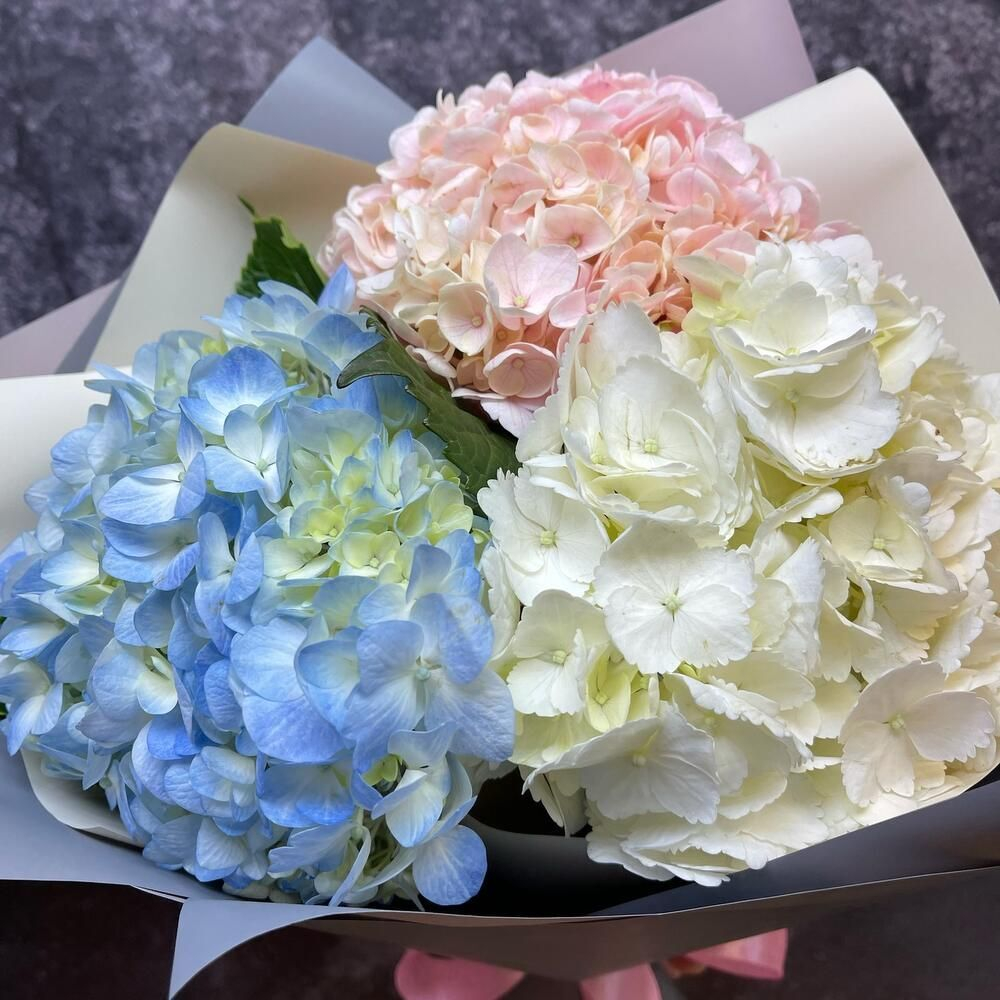 Букет гортензий
