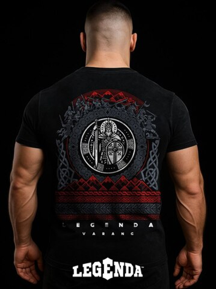 Футболка тренировочная LEGENDA Varang черная