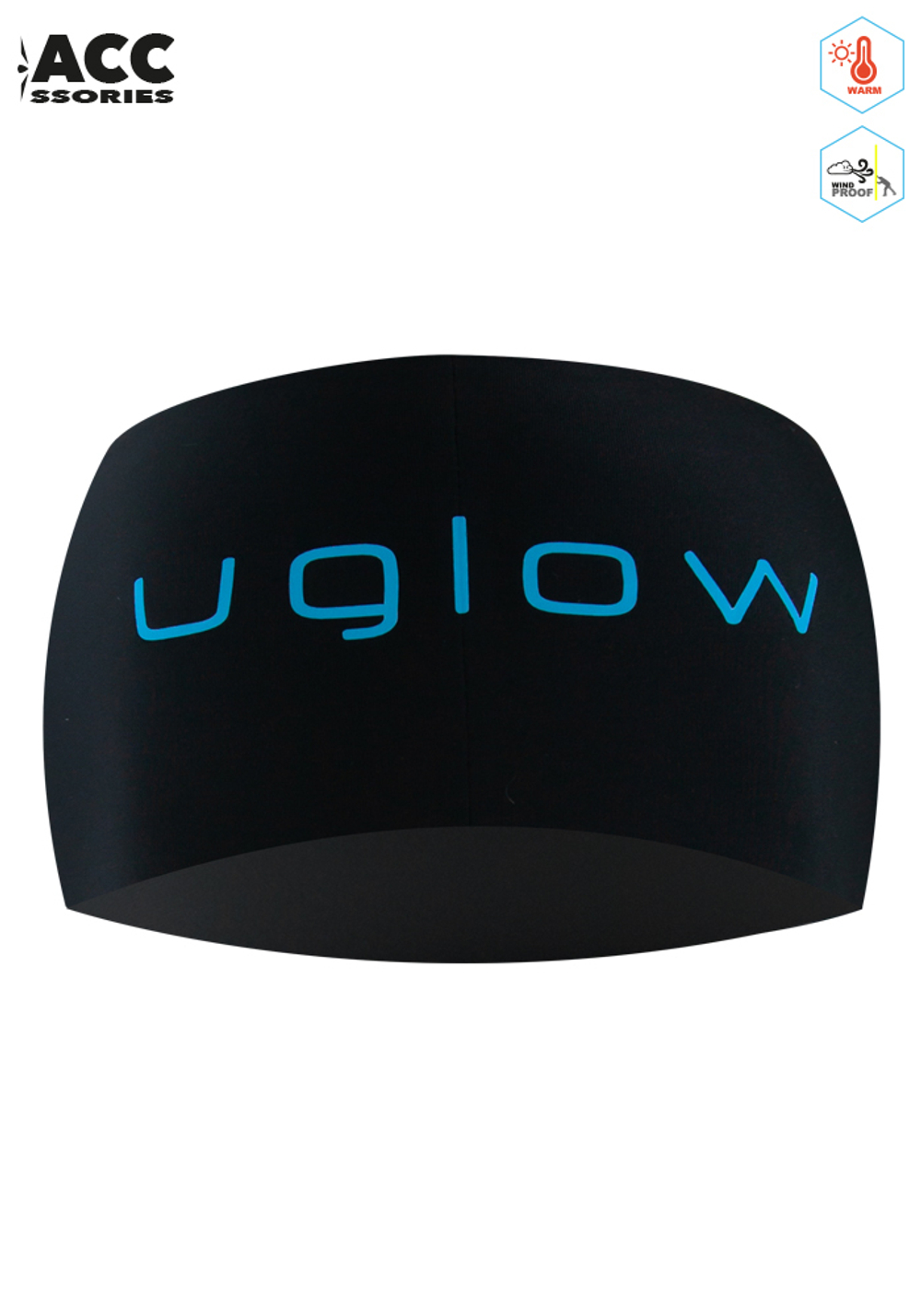 ПОВЯЗКА RUN HEADBAND | BLACK BLUE