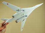 Модель самолета Ту-160М (М1:100, 06,RF-94105, Илья Муромец)