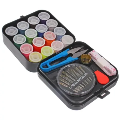 Швейный набор для рукоделия в боксе «Favorite Hous «, цвет чёрный, 21 предмет