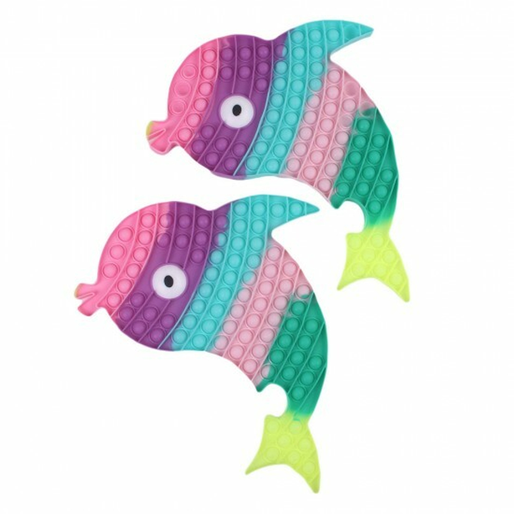 Игрушка антистресс Pop it Рыбка, силикон, 012867