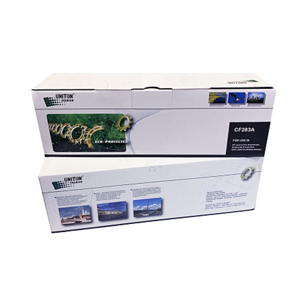Картридж CF283A для HP LJ M125/M127/M201/M225 (1,5K) UNITON Premium GREEN LINE (Eco Protected)
