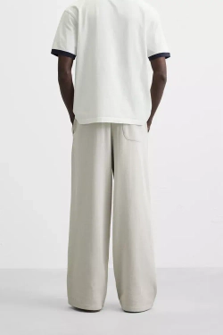 ZARA ДЖОГГЕРЫ WIDE-FIT, ЦВЕТ ЛЬДА