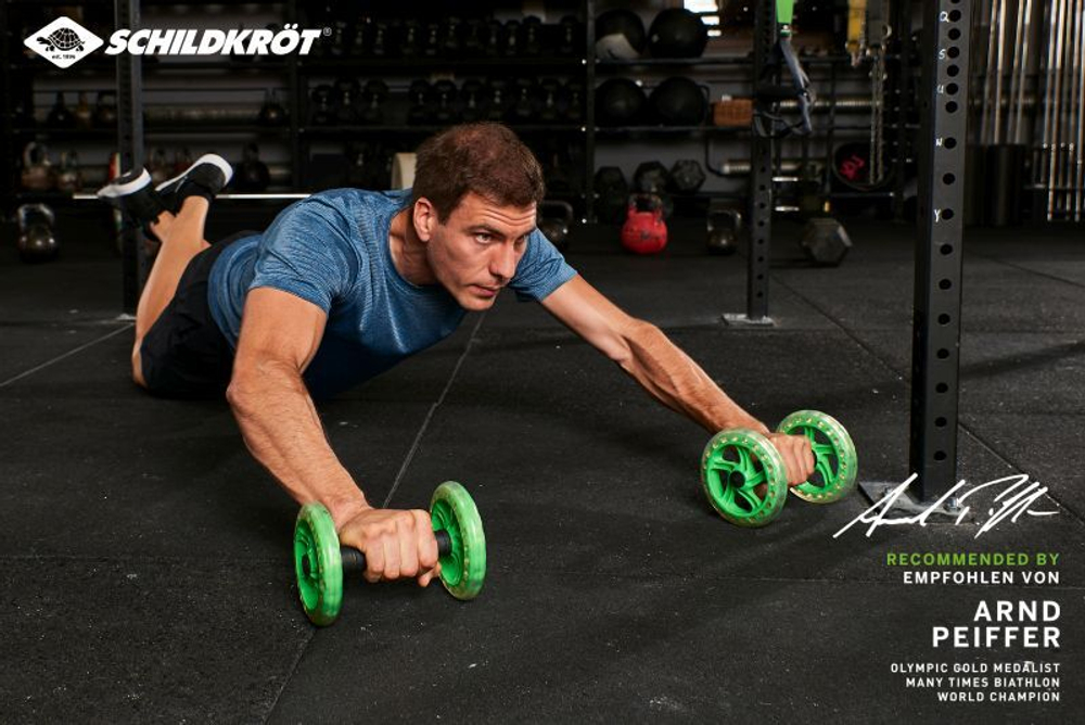 Тренажер Schildkr_t Fitness Dual Core Wheels