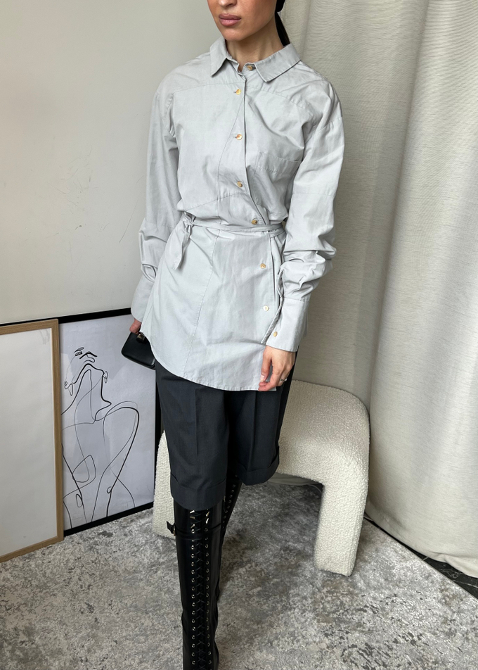 Хлопковая рубашка Regina Pyo, М