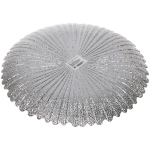 Тарелка 32см «Нимфа» розовое золото